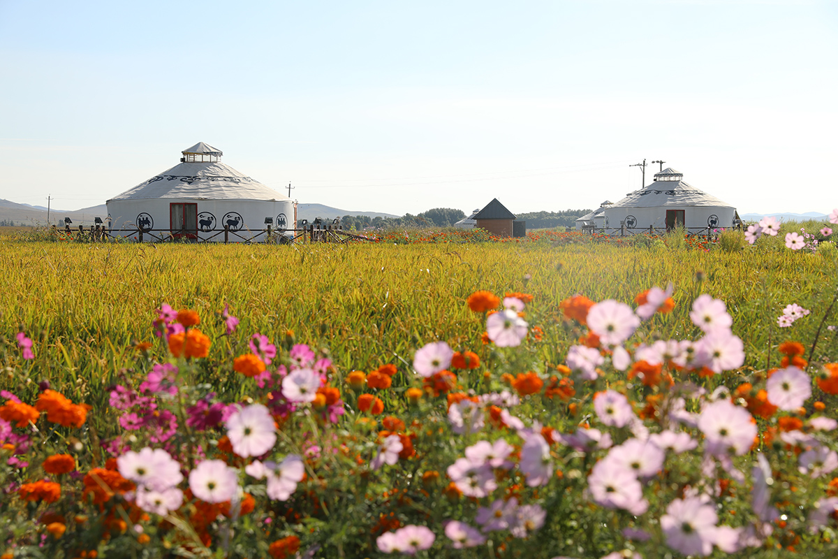 美翻了我的村第59期 | 內(nèi)蒙古科右中旗額木庭高勒蘇木巴彥敖包嘎查：七彩鄉(xiāng)村花正艷 幸福溢滿(mǎn)山水間